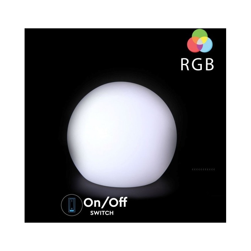 LED RGB Ściemniana lampa zewnętrzna LED/1W/230V 30cm IP67