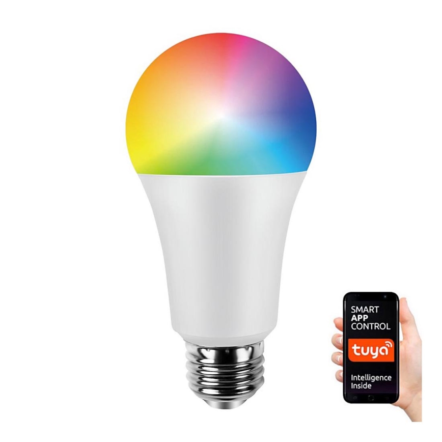 LED RGB Ściemniana żarówka A60 E27/8W/230V 2700-6500K Wi-Fi Tuya