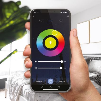 LED RGB Ściemniana żarówka A70 E27/11W/230V 2700-6500K Wi-Fi Tuya