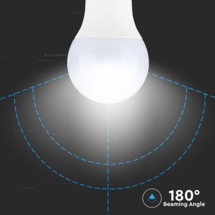 LED RGB Ściemniana żarówka E14/3,5W/230V 4000K + pilot