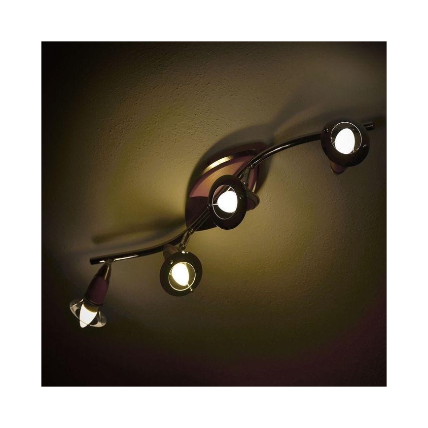 LED RGB Ściemniana żarówka E14/3,5W/230V 6400K + pilot