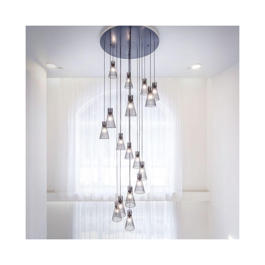 LED RGB Ściemniana żarówka E27/3,5W/230V 6400K + pilot