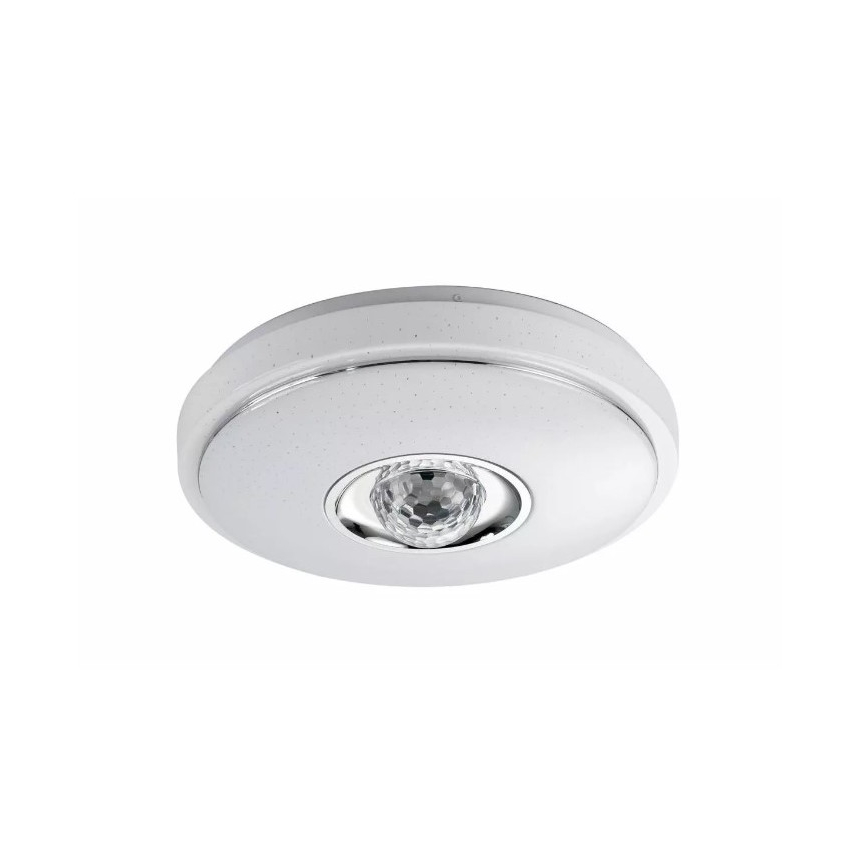 LED RGB Ściemniany plafon MAGIC DISCO LED/18W/230V + pilot