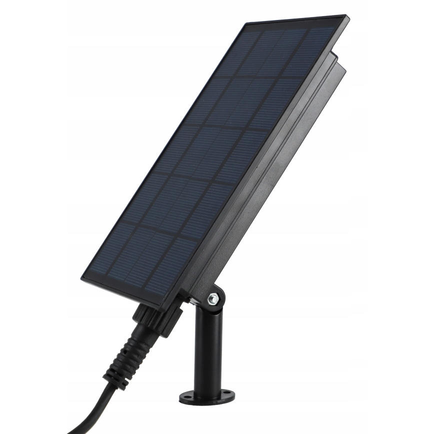 LED RGB ściemnialny solarny łańcuch dekoracyjny 15 diod LED/18 funkcji USB 6 m IP44 czarny + zdalne sterowanie