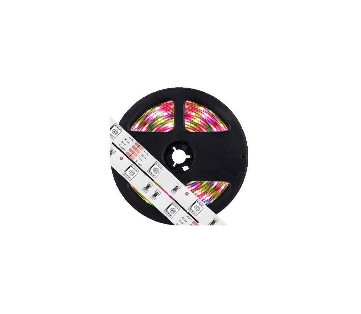 LED RGB Taśma ściemnialna 5m LED/7,2W/12V IP65
