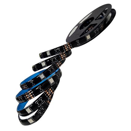 LED RGB Taśma ściemnialna LED/6W/5V USB 2 m + pilot zdalnego sterowania