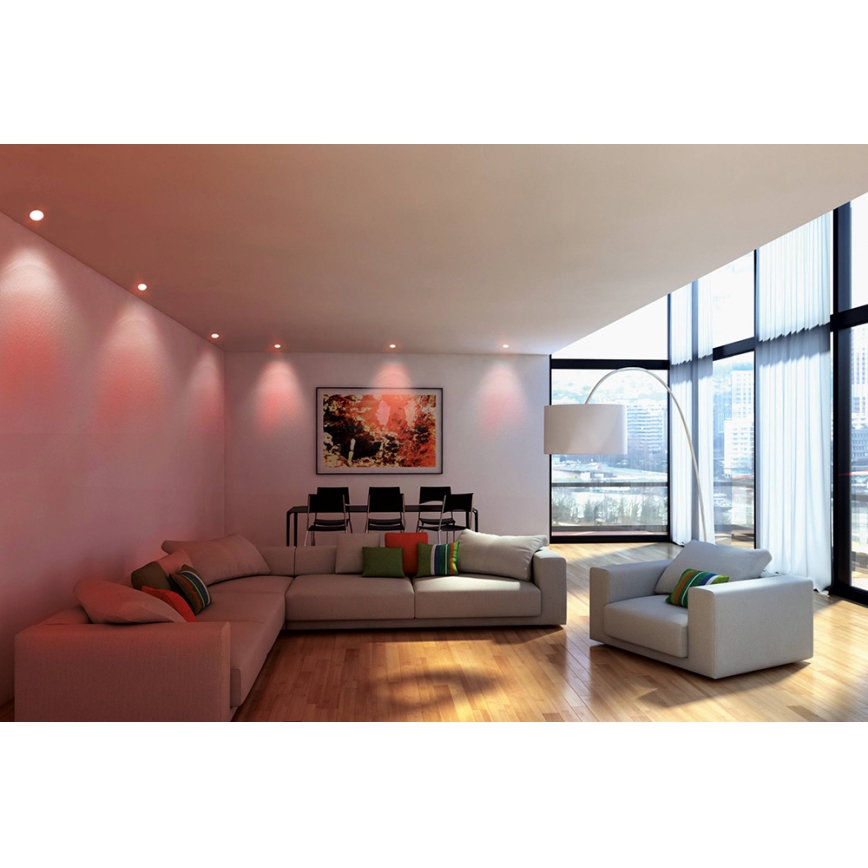 LED RGB Żarówka CONNECT GU10/5W/230V - Eglo