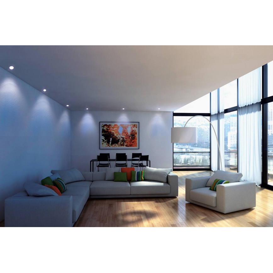 LED RGB Żarówka CONNECT GU10/5W/230V - Eglo