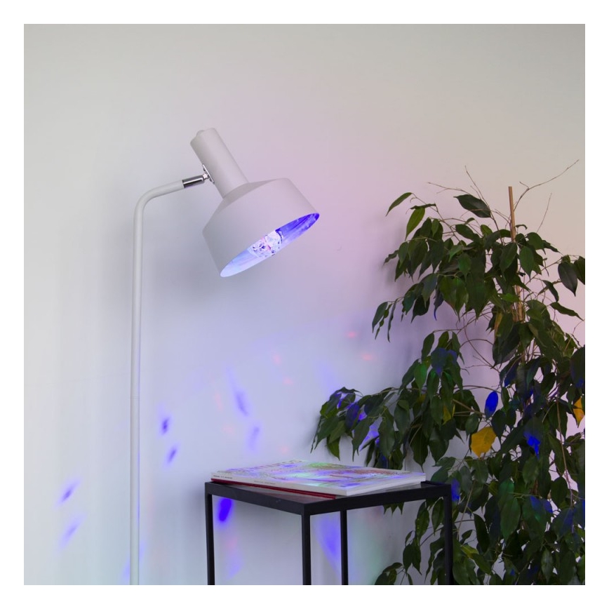 LED RGB Żarówka DISCO A60 E27/3W/230V