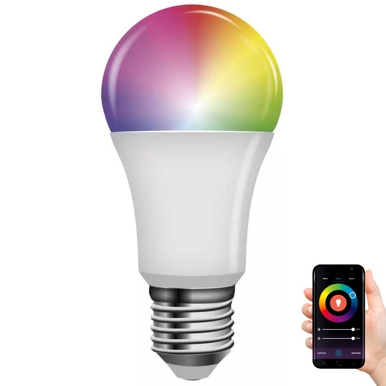 LED RGB Żarówka ściemnialna GoSmart A60 E27/9W/230V 2700-6500K Tuya