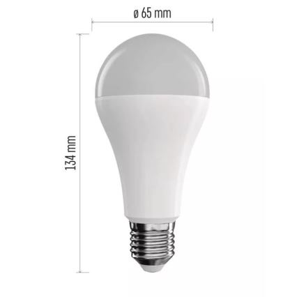 LED RGB Żarówka ściemnialna GoSmart A65 E27/14W/230V 2700-6500K Tuya