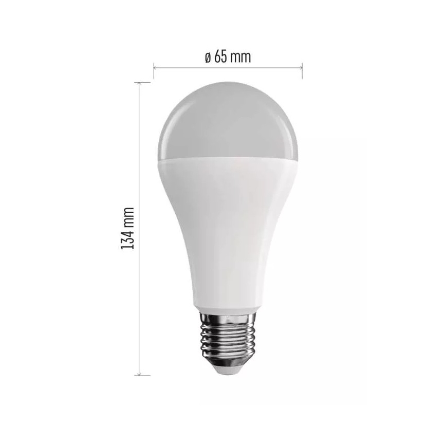 LED RGB Żarówka ściemnialna GoSmart A65 E27/14W/230V 2700-6500K Tuya