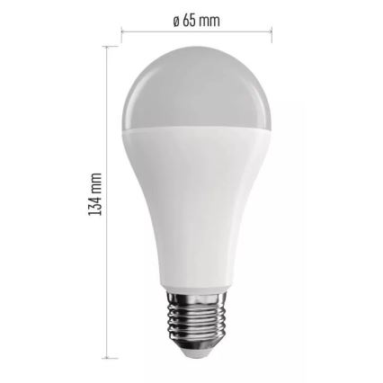 LED RGB Żarówka ściemnialna GoSmart A65 E27/14W/230V 2700-6500K Wi-Fi Tuya