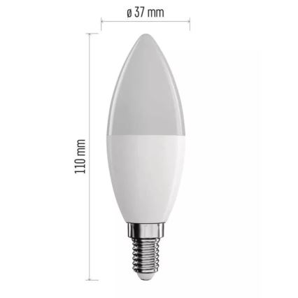 LED RGB Żarówka ściemnialna GoSmart E14/4,8W/230V 2700-6500K Tuya