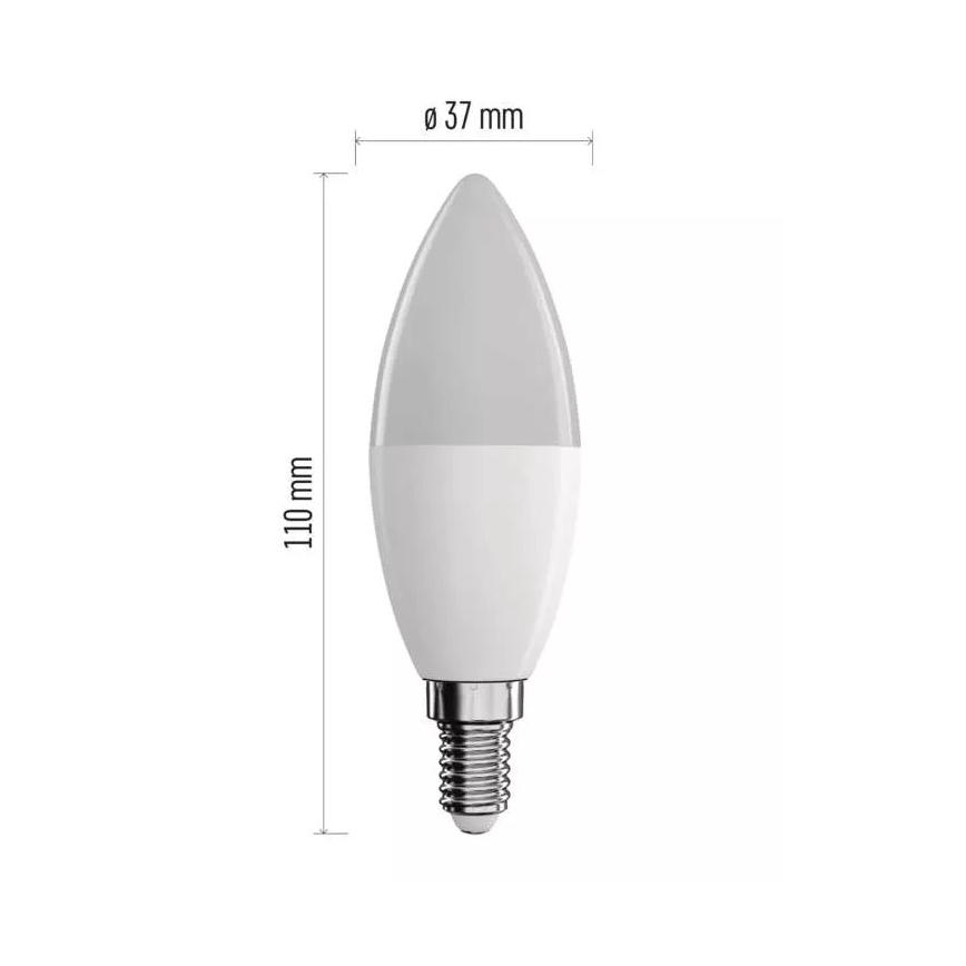 LED RGB Żarówka ściemnialna GoSmart E14/4,8W/230V 2700-6500K Tuya
