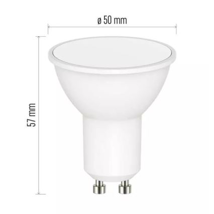 LED RGB Żarówka ściemnialna GoSmart MR16 GU10/4,8W/230V 2700-6500K Tuya