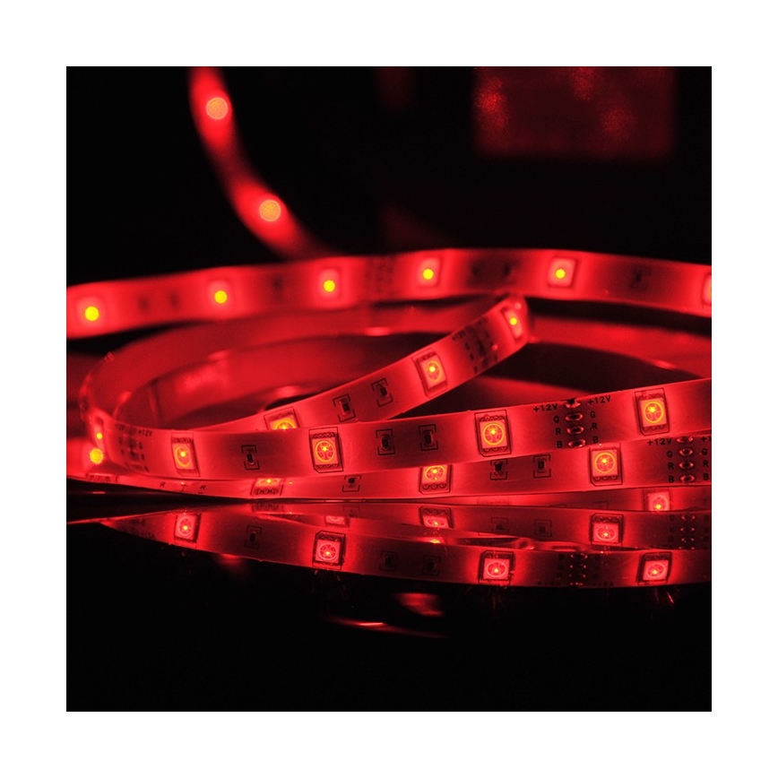 LED RGB Zewnętrzna taśma ściemnialna 5m LED/14W/12V IP65 + pilot