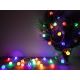 LED RGB Zewnętrzny łańcuch świąteczny CHERRY 40xLED/3,6W/230V IP44