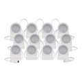 LED RGBIC+CCT Łańcuch dekoracyjny z oświetleniem punktowym GoSmart 12xLED/7W/230V 255 cm Wi-Fi Tuya