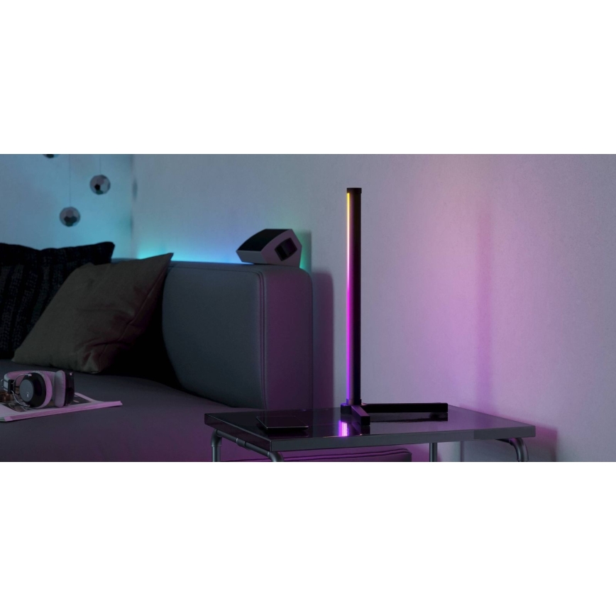 LED RGBIC Ściemnialna lampa stołowa LED/5,9W/230V 3000K + pilot zdalnego sterowania