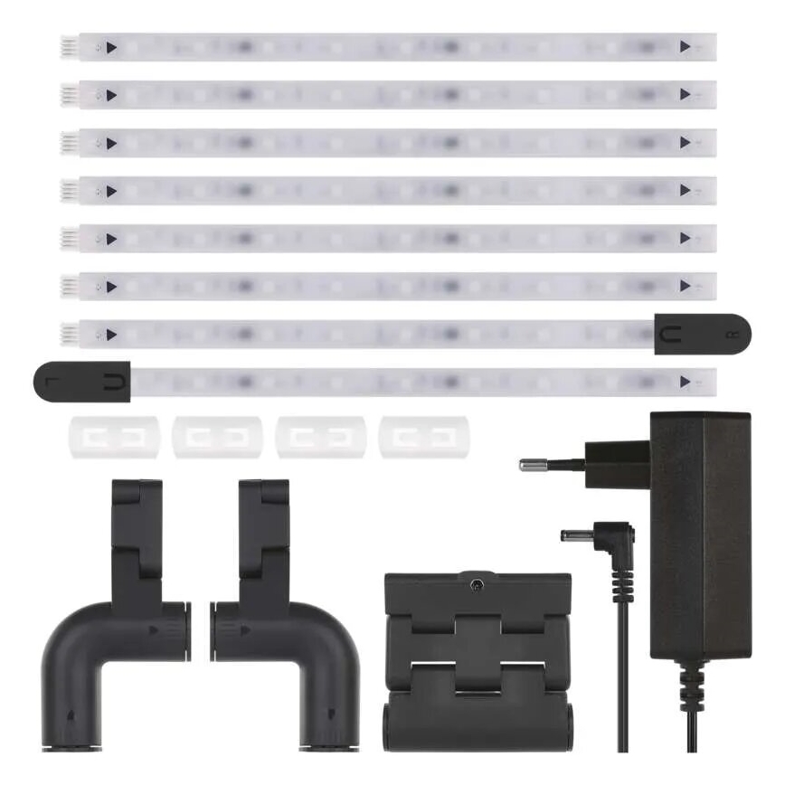 LED RGBIC Ściemnialna listwa do telewizora GoSmart LED/24W/230V 55“