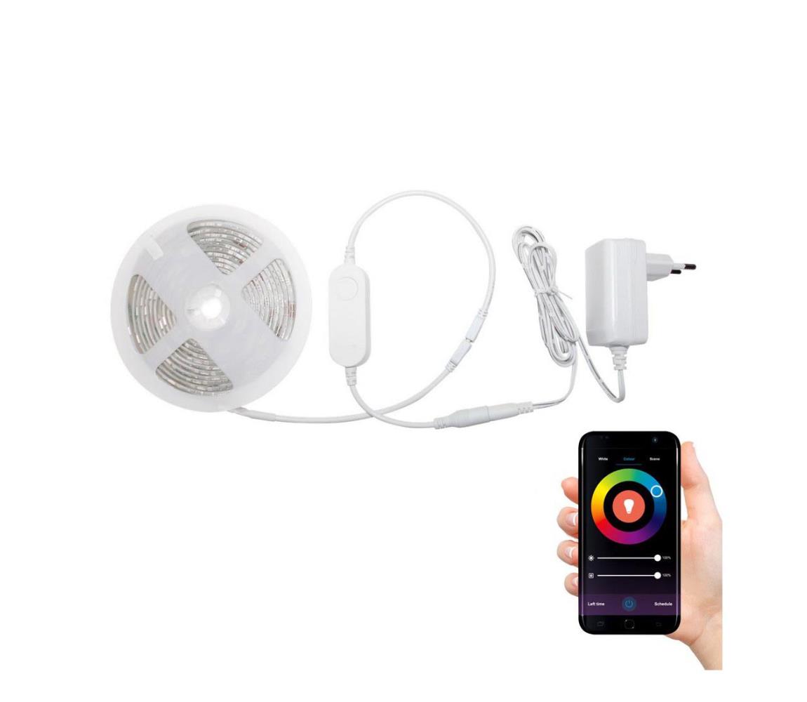 LED RGBW Łazienkowa taśma ściemnialna LED/7,5W/12V IP65 3m Wi-Fi Tuya