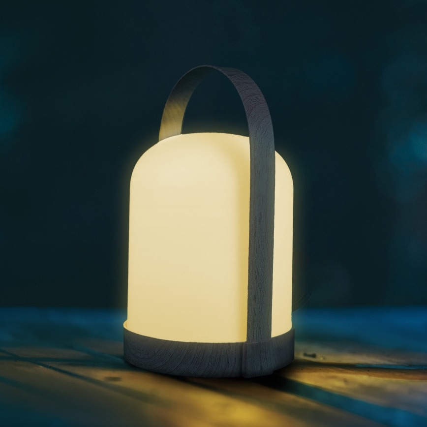 LED RGBW Dekoracyjna lampka stołowa MINORKA LED/0,3W/4,5V 3xAA