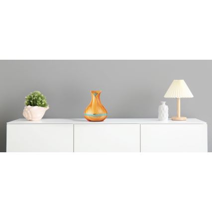 LED RGBW Dyfuzor zapachowy i nawilżacz powietrza LED/230V 500 ml Wi-Fi + pilot zdalnego sterowania