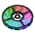 LED RGBW Inteligentna taśma ściemnialna 5m LED/230V 2700-6500K Wi-Fi Tuya + pilot zdalnego sterowania