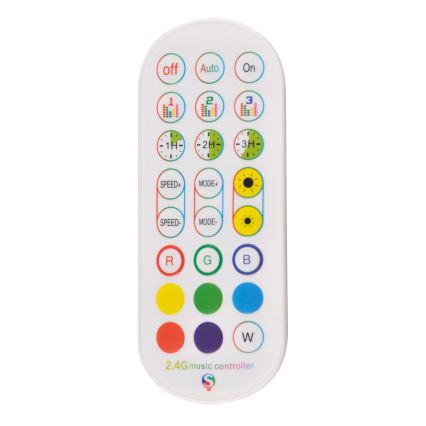 LED RGBW Lampa podłogowa ściemnialna MAGICAL LED/7W/230V + zdalne sterowanie