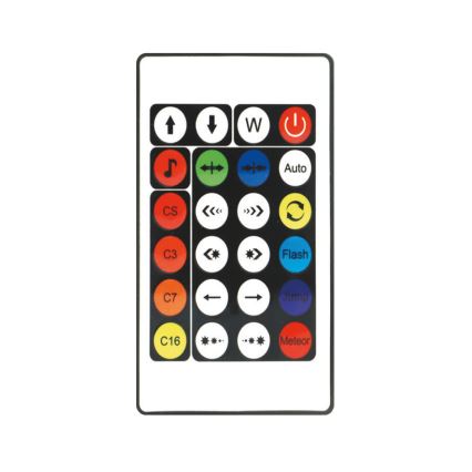 LED RGBW Lampa podłogowa ściemnialna LOLLY LED/5W/230V + zdalne sterowanie