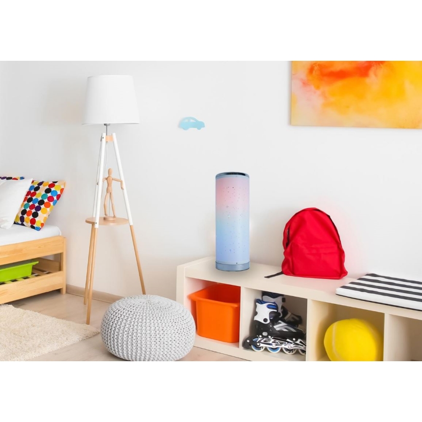 LED RGBW Lampa ściemnialna stołowa LED/5W/230V + zdalne sterowanie