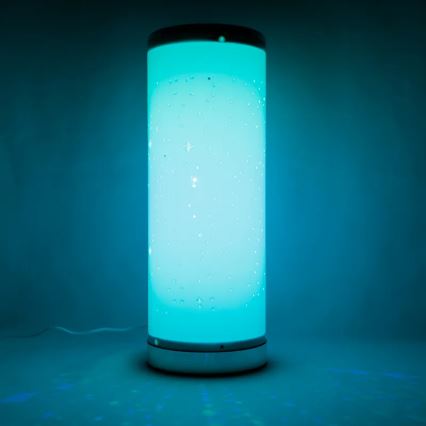 LED RGBW Lampa ściemnialna stołowa LED/5W/230V + zdalne sterowanie