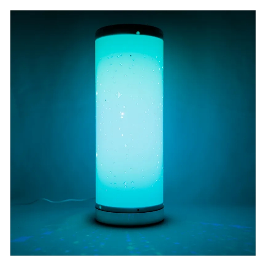 LED RGBW Lampa ściemnialna stołowa LED/5W/230V + zdalne sterowanie