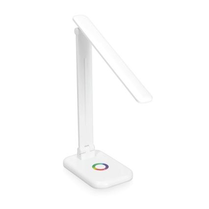 LED RGBW Lampa ściemnialna stołowa NOBLITE LED/7W/5V 3000/4000/6500K biały