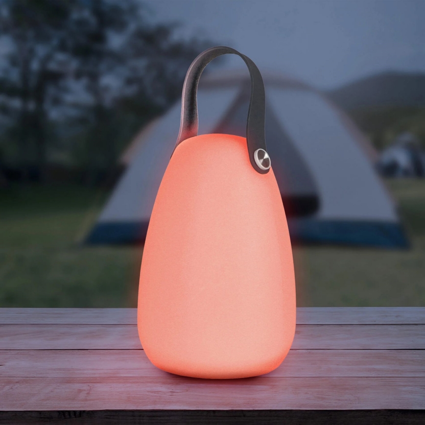 LED RGBW Lampa solarna CANARIA LED/2W/1,2V 400 mAh IP44 biały