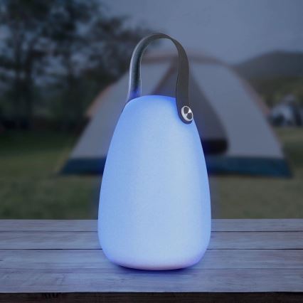 LED RGBW Lampa solarna CANARIA LED/2W/1,2V 400 mAh IP44 biały
