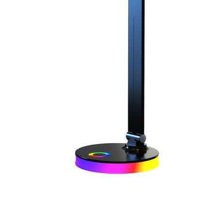 LED RGBW Lampa stołowa BRUNO LED/5W/5V 3000/4500/6000K czarny