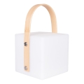 LED RGBW Lampa zewnętrzna MAJORKA LED/0,5W/5V USB 1200 mAh IP44 biała