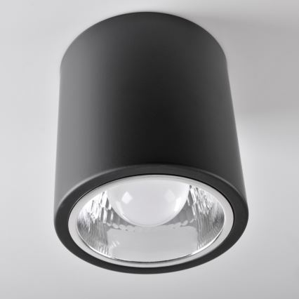 LED RGBW Przyciemniająca lampa punktowa JUPITER 1xE27/6,5W/230V 2700-6500K Wi-Fi ø 13 cm czarny
