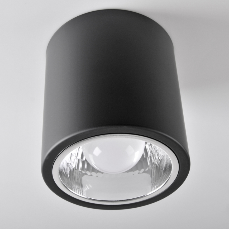 LED RGBW Przyciemniająca lampa punktowa JUPITER 1xE27/6,5W/230V 2700-6500K Wi-Fi ø 13 cm czarny