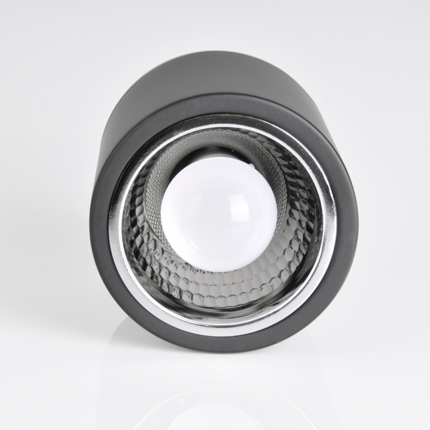 LED RGBW Przyciemniająca lampa punktowa JUPITER 1xE27/6,5W/230V 2700-6500K Wi-Fi ø 13 cm czarny