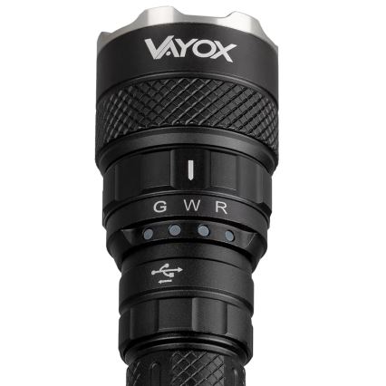 LED RGBW Ściemnialna akumulatorowa latarka LED/15W/5V IP66 1500 błyszcz. 2000 mAh