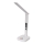 LED RGBW Ściemnialna dotykowa lampa stołowa z bezprzewodowym ładowaniem wyświetlaczem i portem USB MAGNUS LED/6W/5V 3000-6500K biały