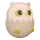 LED RGBW Ściemnialna dziecięcy dotykowa lampa OWL LED/1W/5V USB 1200 mAh sowa różowy