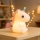 LED RGBW ściemnialna, ładowalna, dotykowa lampka nocna dla dzieci UNICORN LED/1W/5V 1200 mAh