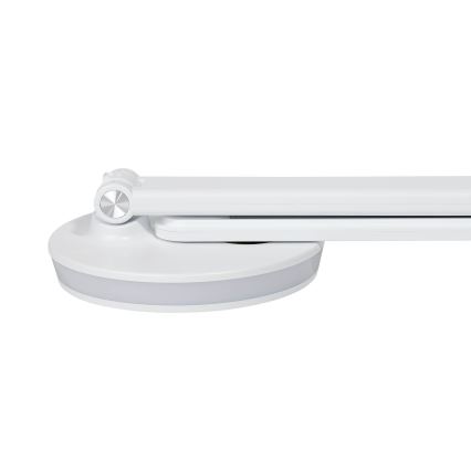 LED RGBW Ściemnialna lampa stołowa z funkcją power banku LED/12W/5V 2800-6000K biała