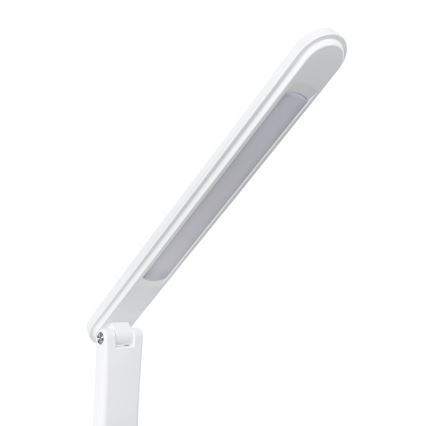 LED RGBW Ściemnialna lampa stołowa z funkcją power banku LED/12W/5V 2800-6000K biała