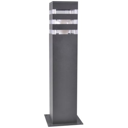 LED RGBW ściemnialna lampa zewnętrzna TEKSAS 1xE27/12W/230V 2700-6500K Wi-Fi 44 cm IP44 antracyt