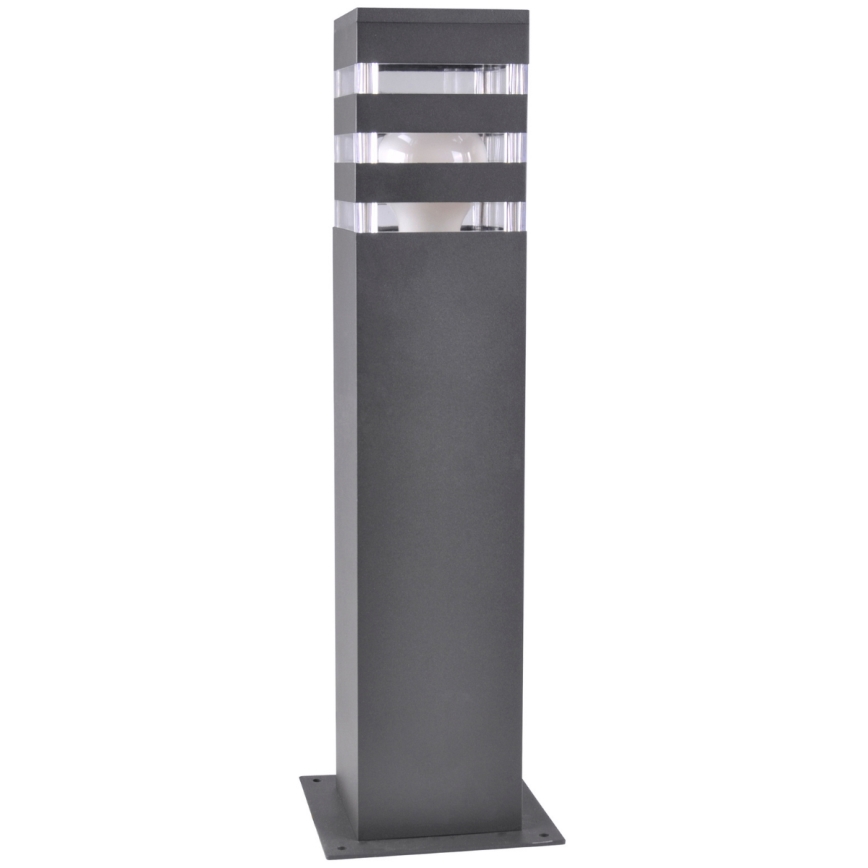 LED RGBW ściemnialna lampa zewnętrzna TEKSAS 1xE27/12W/230V 2700-6500K Wi-Fi 44 cm IP44 antracyt